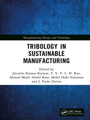 cover image of Tribology in Sustainable Manufacturing